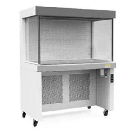 HS-1300U двойной односторонний верстак для очистки (стальной поток 1300×760×1450мм