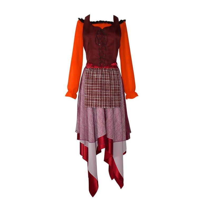 魔女も狂った2cos服中世ワンピースハロウィーン子供コスプレ服コスプレ衣装|undefined