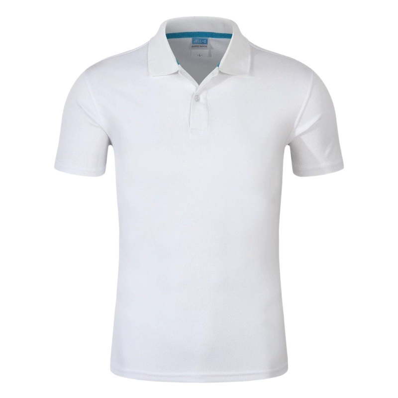 Лацкан рекламная рубашка групповые комбинезоны дышащая летняя быстросохнущая рубашка-поло сетка с коротким рукавом Внешняя торговля футболка с логотипом