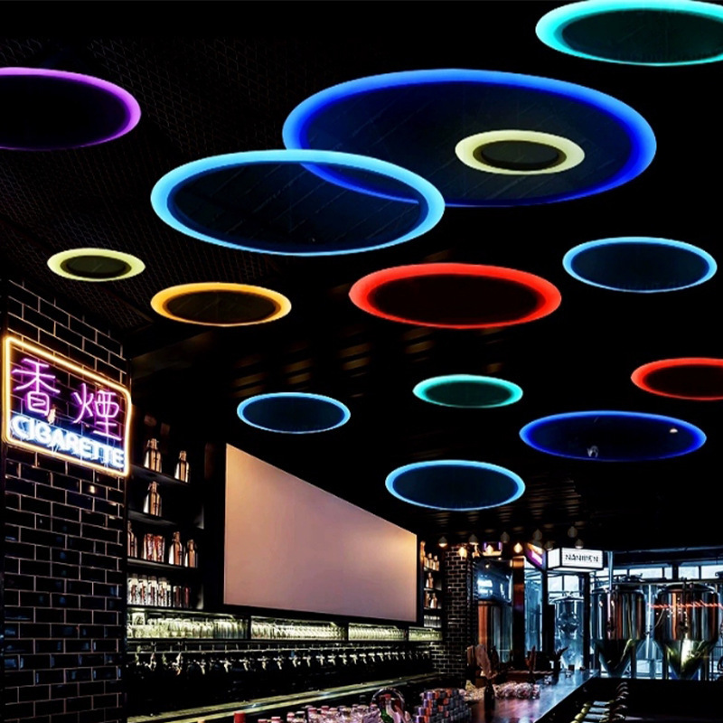 Luces de atmósfera de color brillante luces de bar KTV bar de juegos de video luces de la ciudad de entretenimiento luces de la sala de juegos
