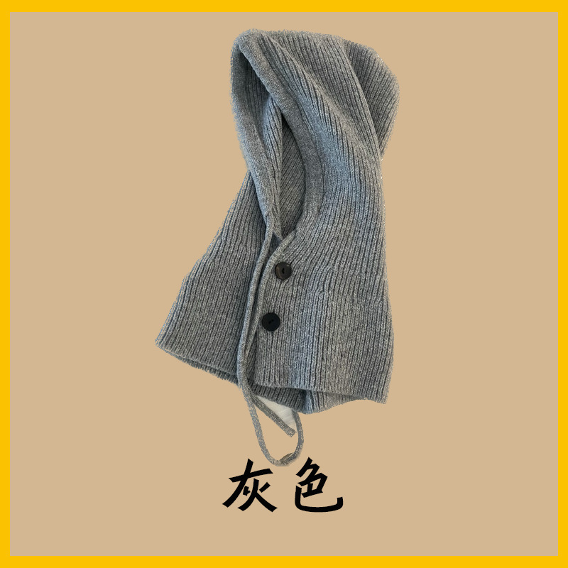 (Cross-border trading), woolen keep warm hat, knitted scarf
