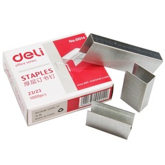 Deli 0014 thick layer stapler 23/23 can staple 210 pages of paper staples