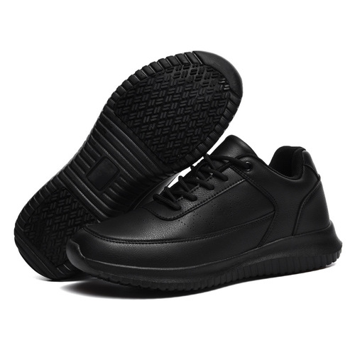 Chef Shoes Anti-slip Waterproof Oil-resistant Professional Kitchen Work Shoes for Men and Women Four Seasons Kitchen Special Purpose Casual Shoes