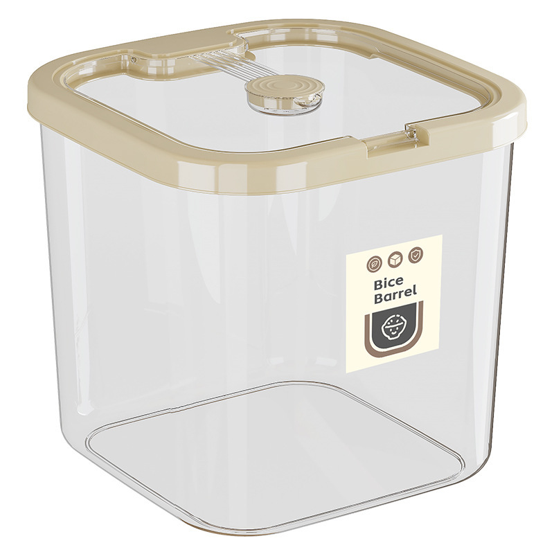 大型米バケツキッチン家庭用 25kg 密閉防湿小麦粉保存容器キャットフードドッグフード保存バレル米箱|undefined