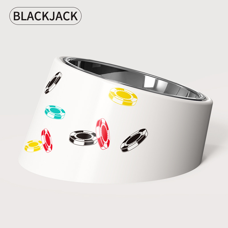 Tacos de decal para mascotas para gatos y perros Tacos para perros Tacos de acero inoxidable para perros Tacos de perros de doble capa
