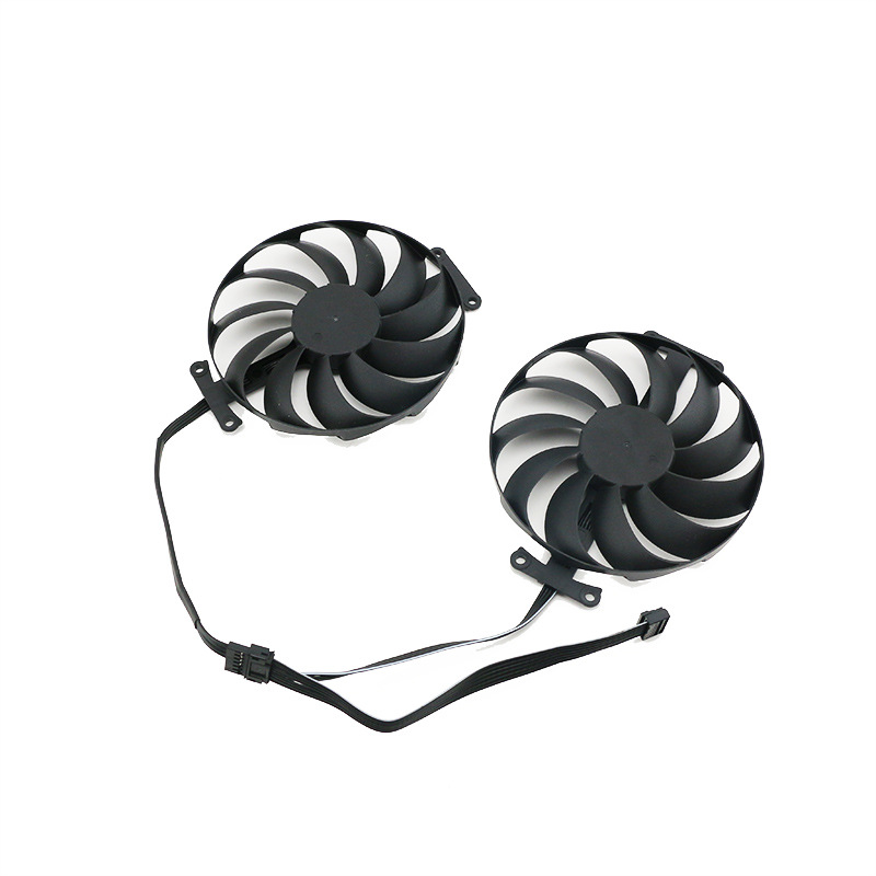 Aplicable a ASUS/ASUS RTX 3060 3060ti 3070 DOBLE gigante Diente de Tiburón V2 OC tarjeta gráfica ventilador de escape