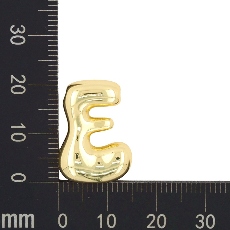 Copper Plating Letter Pendant Necklace display picture 2