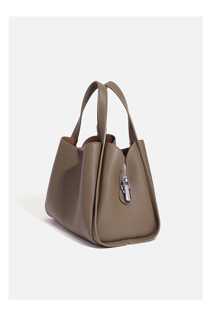 Elegant Women's Shoulder Bag Niche Design Portable Handbag_voghion.com