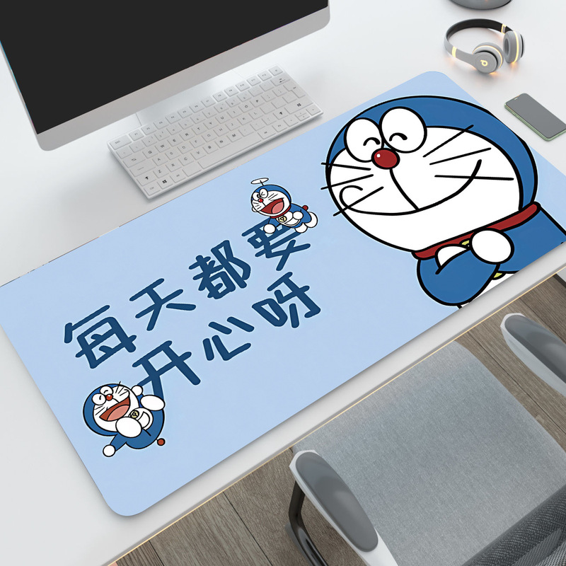ドラえもんマウスパッドかわいい大サイズのコンピューターキーボードのデスクパッド|undefined