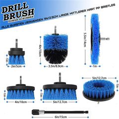 8-Piece Electric Drill Brush Cleaning Set Europe Electric Brush Cleaning Brush Set Super Factory