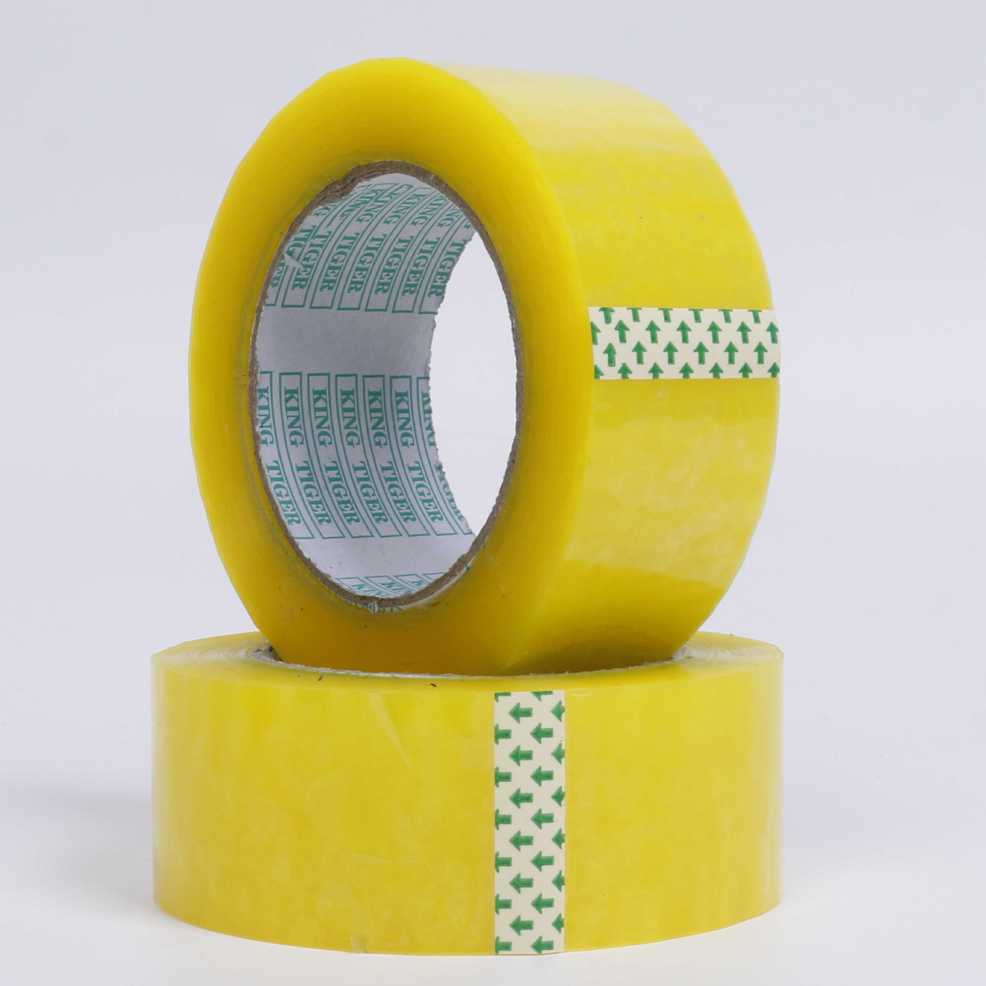 Amarillo transparente; ancho 6.0*100 espesor 1.8