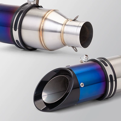 321RR rose 703RR, Motorcycle exhaust pipe