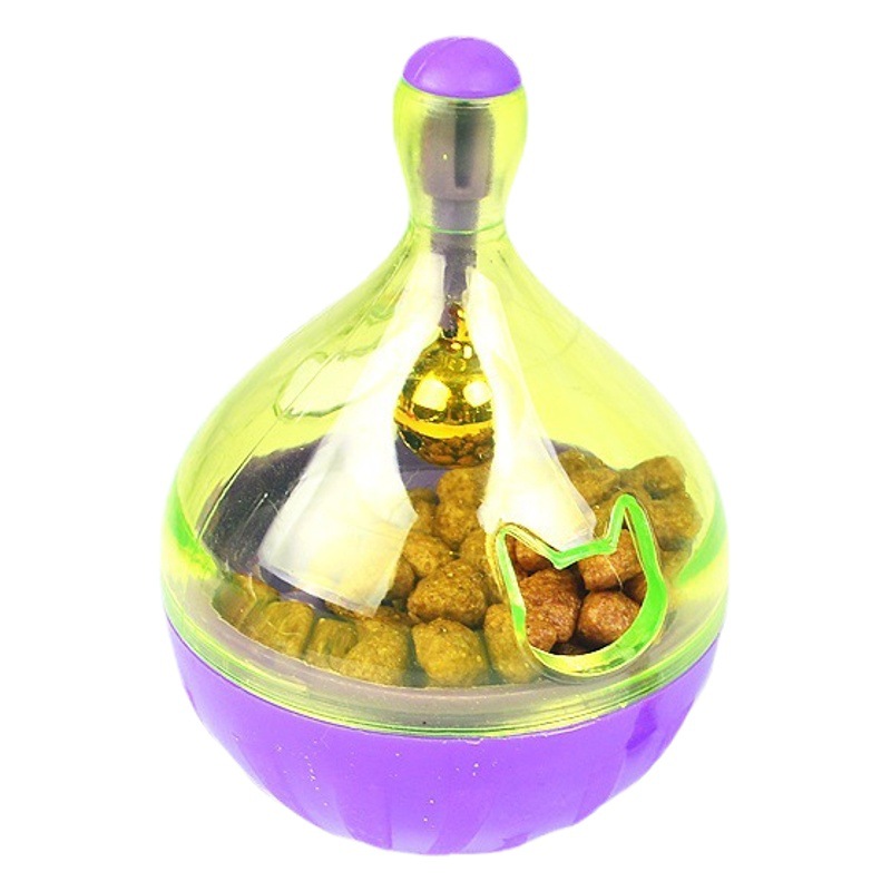 Deseo directo de fábrica vaso Bola de comida mascota gato perro juguete divertido vaso Bola de comida