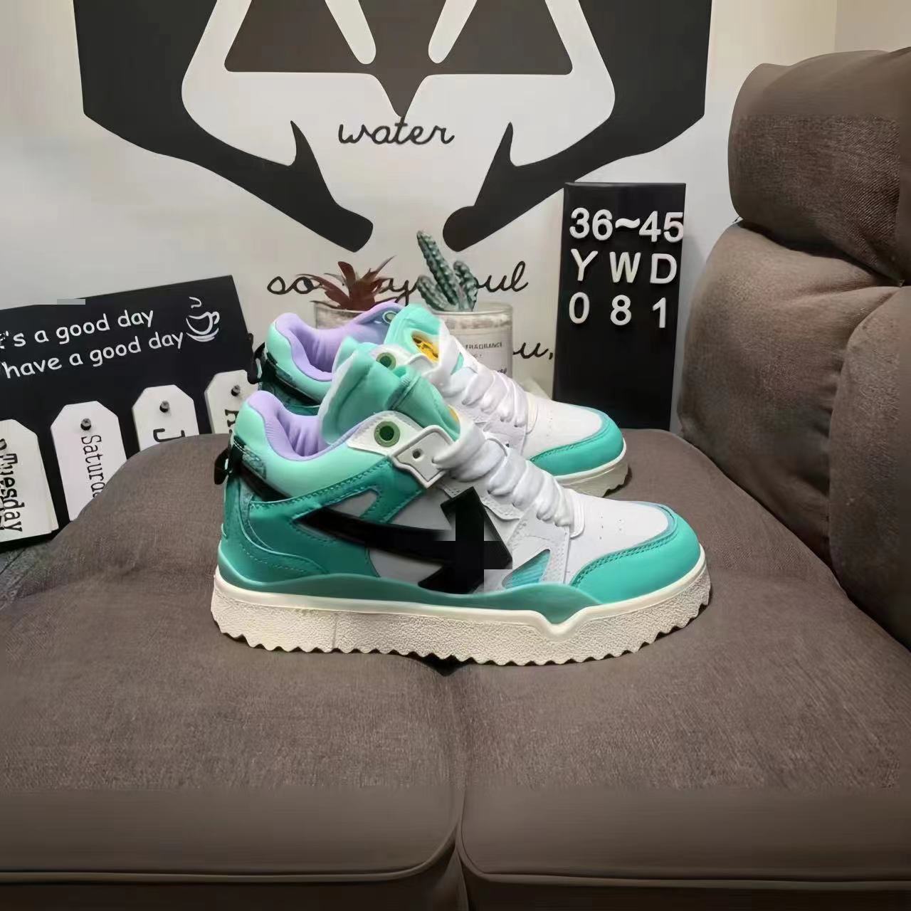 Zhongbang skate casual off zapatos deportivos de marca conjunta para hombres y mujeres, zapatos blancos de moda, zapatos de flecha plana