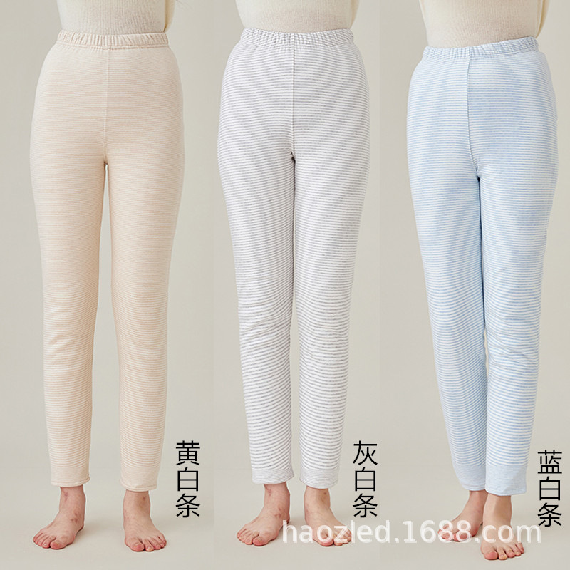 手工棉花棉裤女款冬季内穿新疆长绒棉花棉裤女士排湿寒居家保暖裤