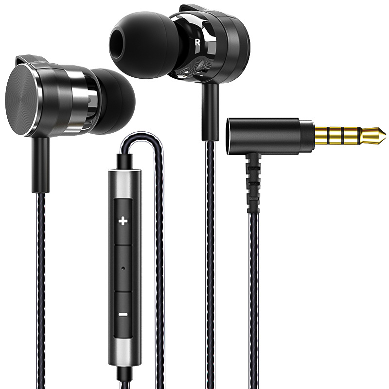 Headset Mobile Phone Round Head Suitable for Huawei vivo Millet Graphene Horn with Mai K Singing Game Subwoofer