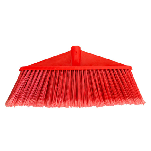 Wholesale thick plastic broom head hard bristle broom factory school sanitation group purchase durable sweeping broom