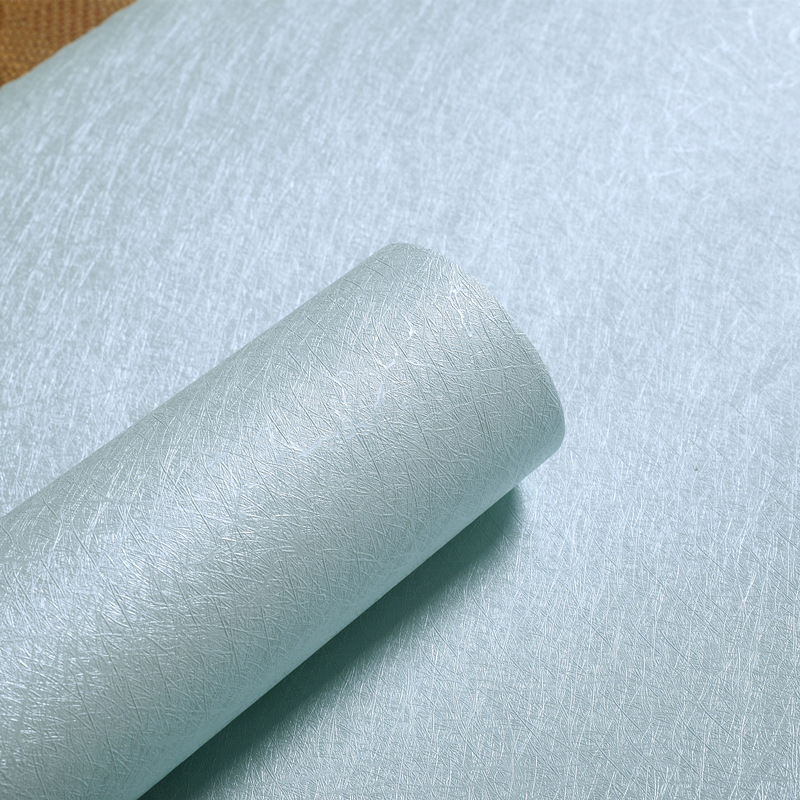 Sky blue silk