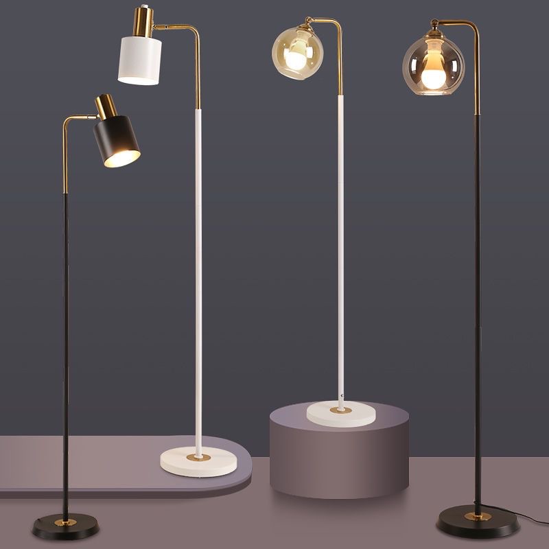 Luz de piso de estilo industrial retro, luces decorativas de hoteles, cafetería, bar, sala de estar, decoración de lujo ligera