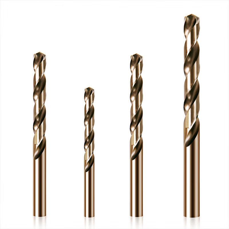 得力DH-MH101065G直柄麻花不锈钢钻头DH-MH093060G/DH-MH125090G