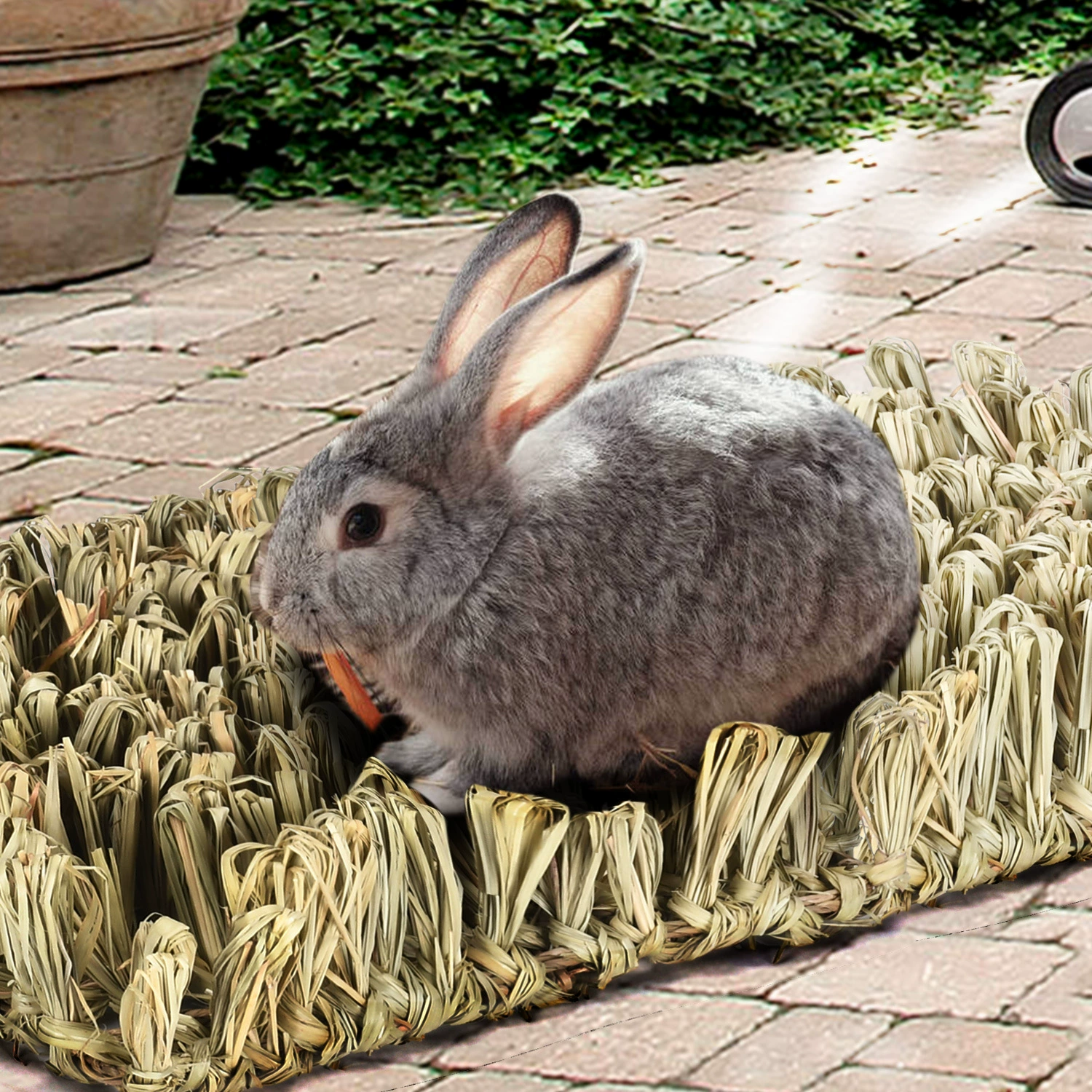 Природный ветер, трава, имитируемая трава