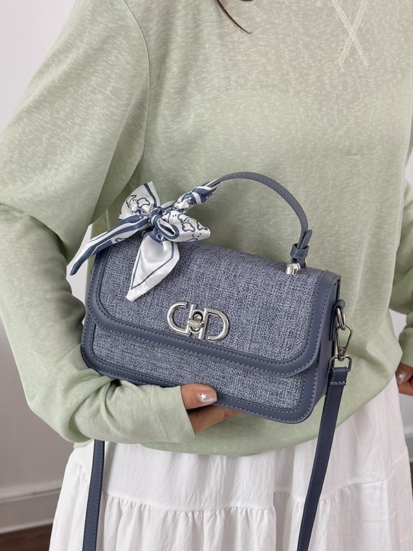 Baigou bolsa al por mayor 2026 nuevo cross-border empalme bolso pequeño bolso cuadrado de alto valor de la marea universal bolso de hombro