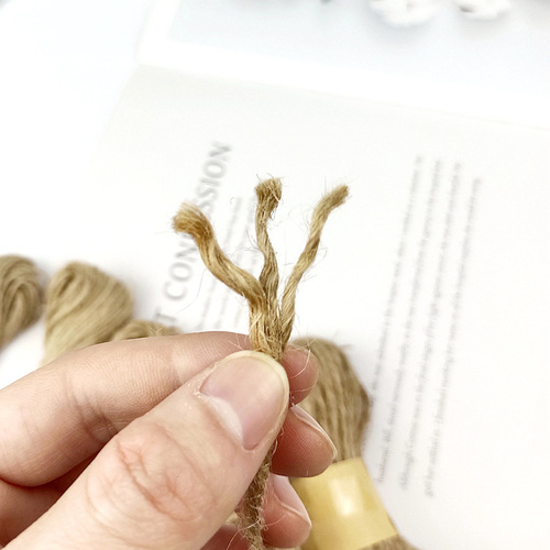 Manufacturer wholesale jute rope for DIY various thicknesses tying braiding hemp rope cat tree rope lighting rope tug of war rope large roll