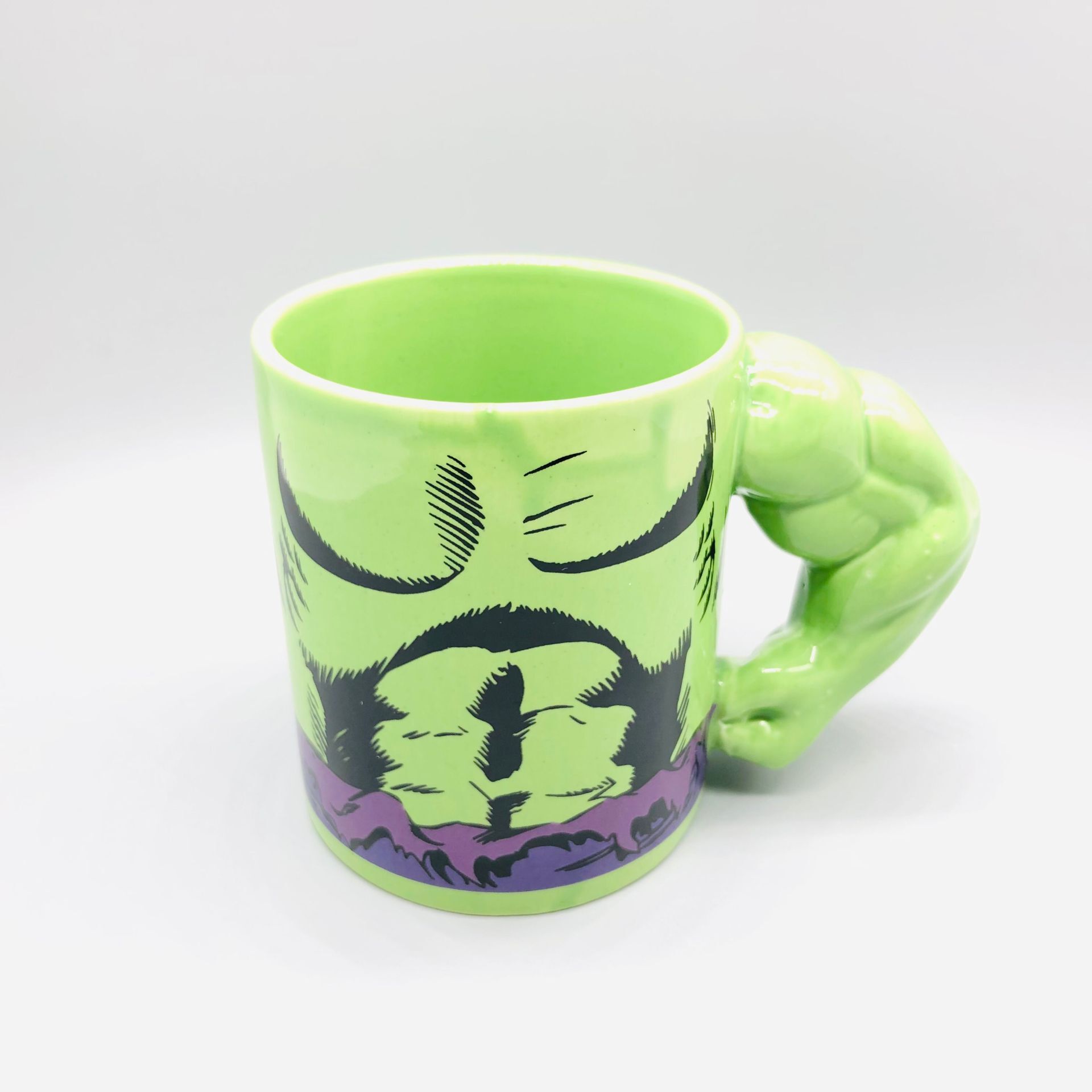 Liga de Leyendas de los hombres del músculo Taza de cerámica taza de anime Capitán América taza DeadPool Taza de cerámica taza de agua