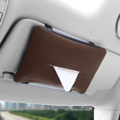 Car tissue box/set Paper Box Napkin Paper Box - brown
