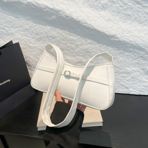 Ladie's Minimalist Handbag, Cute 2025 Spring Fashion Ins Casual Single Strap Bag for Women