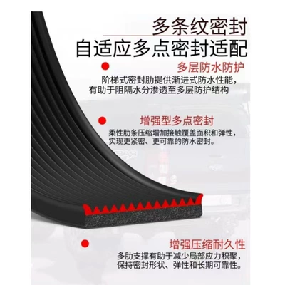 self-adhesive rubber sealing strip for pickup – Vehicle Sealing Strip