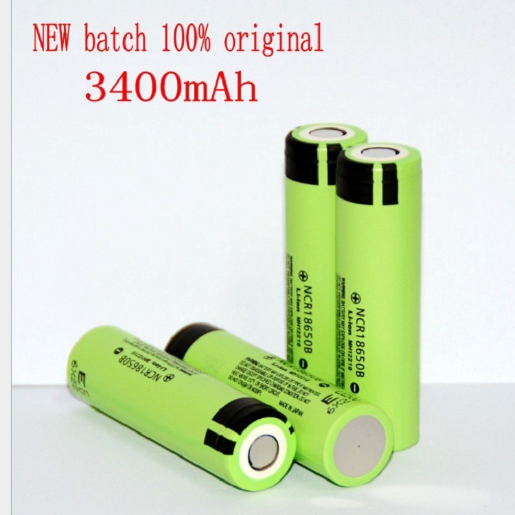 松下18650 NCR18650B锂电池3400mah大容量充电 小风扇手电筒电池|undefined