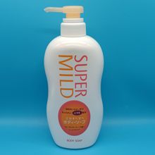 日本资生惠润沐浴露淡雅柑橘650ml滋润温和保补水湿清爽家庭装堂