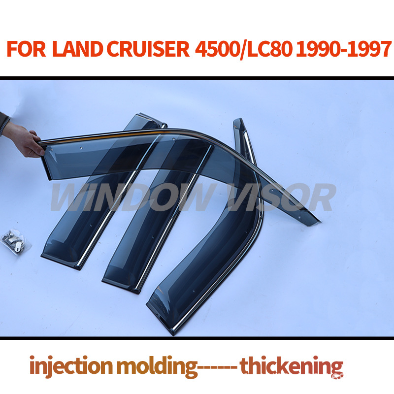 Suitable for Toyota Land Cruiser 80 Rain and Rain Blast Lc80 Fj80 1990-1995 Window Visor