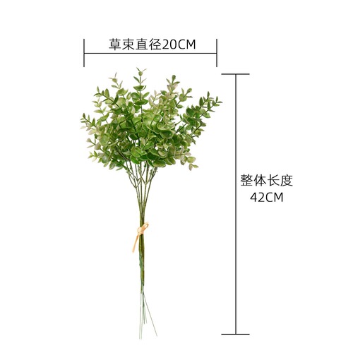 Hand-held flower eucalyptus plant wall accessories artificial flowers home decoration rose wall artificial flowers INSYC1078