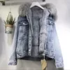 Blue warm jacket