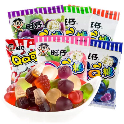 QQ Sugar Wang 20g leisure time snacks Soft sweets children rubber fruit juice candy snack specialty Gifts