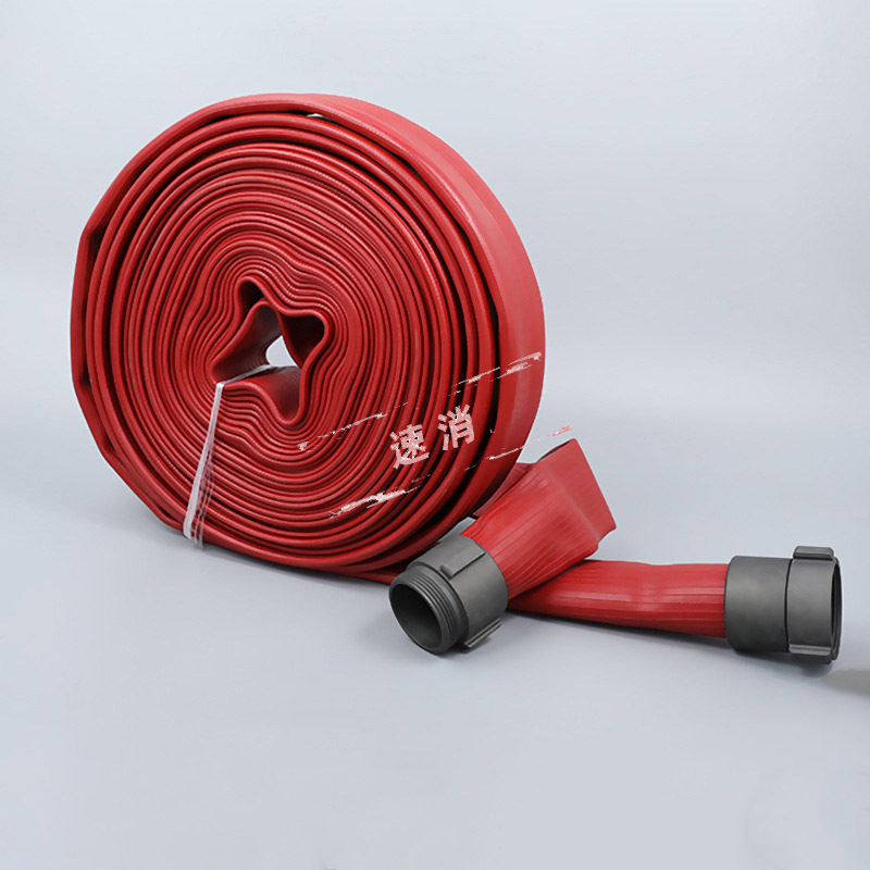 양면 니트릴 고무 레드 호스 절수 관개 농업 해양 물 운반 벨트를 처리하는 소방 양면 접착 호스