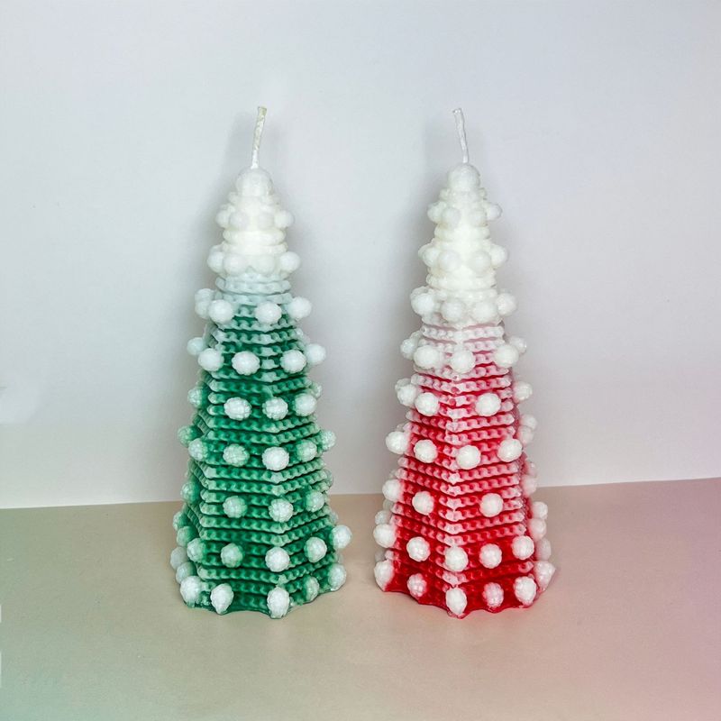 クリスマスツリーキャンドルクリスマスオーナメントギフトキャンドルクリスマスデコレーションキャンドルギフトボックスお土産クロスボーダー卸売|undefined