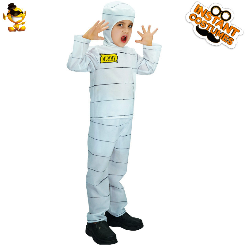 Niños Halloween fantasma Festival momia Cosplay traje niño momia traje ropa de fiesta