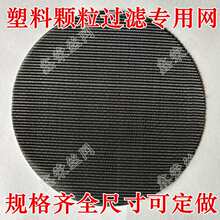 60-120目席型网黑丝布人字网吹膜机挤出机造粒机塑料颗粒过滤网片