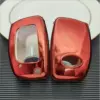 Red transparent single shell
