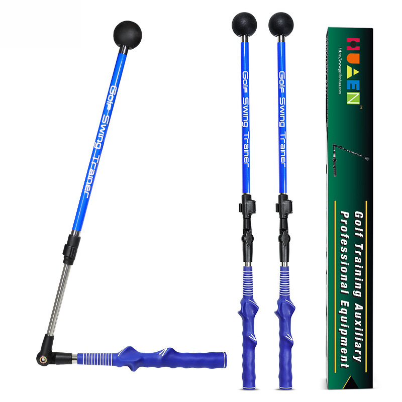 Golf plegable entrenador telescópico swing palo postura corrector Golf Swing práctica suministros