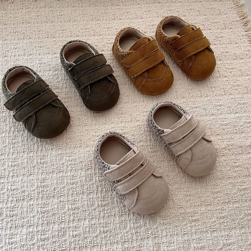 Baby walking shoes, German training shoes, 2026 autumn new model, unisex baby shoes, soft sole, soft upper, Korean-style loafers Baby walking shoes, German training shoes, 2026 autumn new model, unisex baby shoes, soft sole, soft upper, Korean-style loafers
