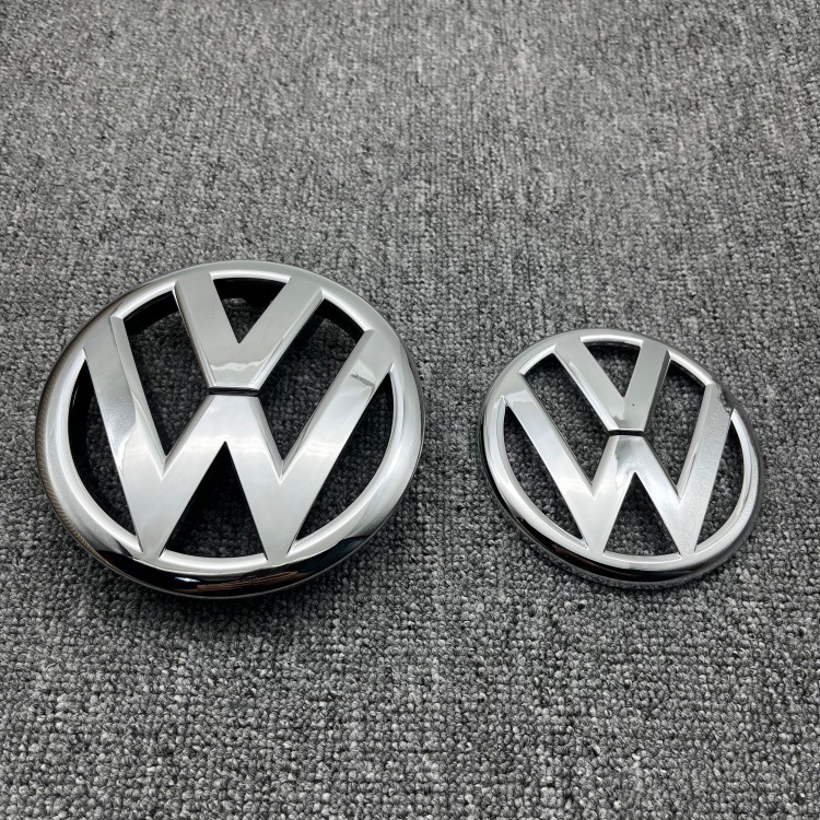 Suitable for Volkswagen 09-13 Golf 6 Golf 6 Mk6 Modified Black Car Logo, Front and Rear Original Car Logos