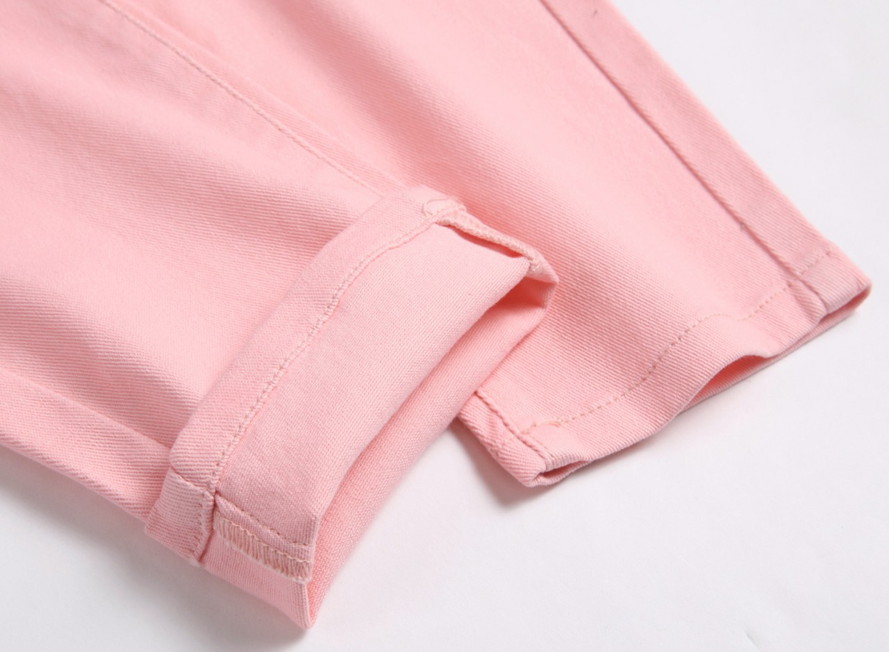 Junge Rosa Spezielle Versorgung Europäischen Und Amerikanischen Jungen Kinder Kleidung Gerade-Bein Zerrissene Jeans_voghion.com