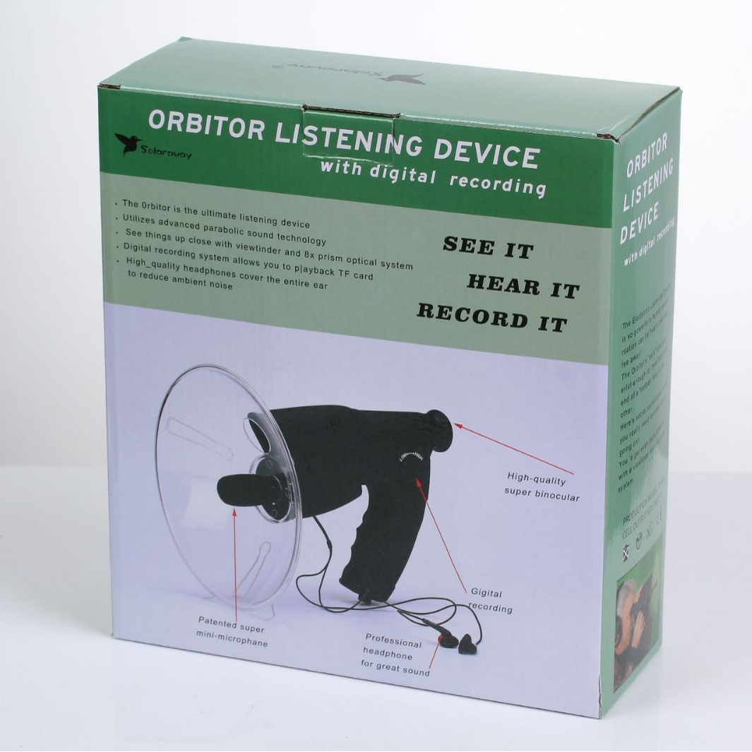 TF卡观鸟仪 听鸟仪 观鸟器 远程集音TF卡录音 8倍望远镜 拾音器