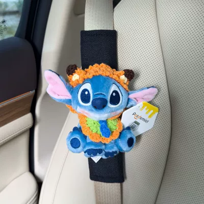 Doll Car Seat Belt | Sürətlər qutusu və əl tormozu başlıqları - shoulder-pads-67-black-linen-genuine-squatting-stitch-nick-headband-set