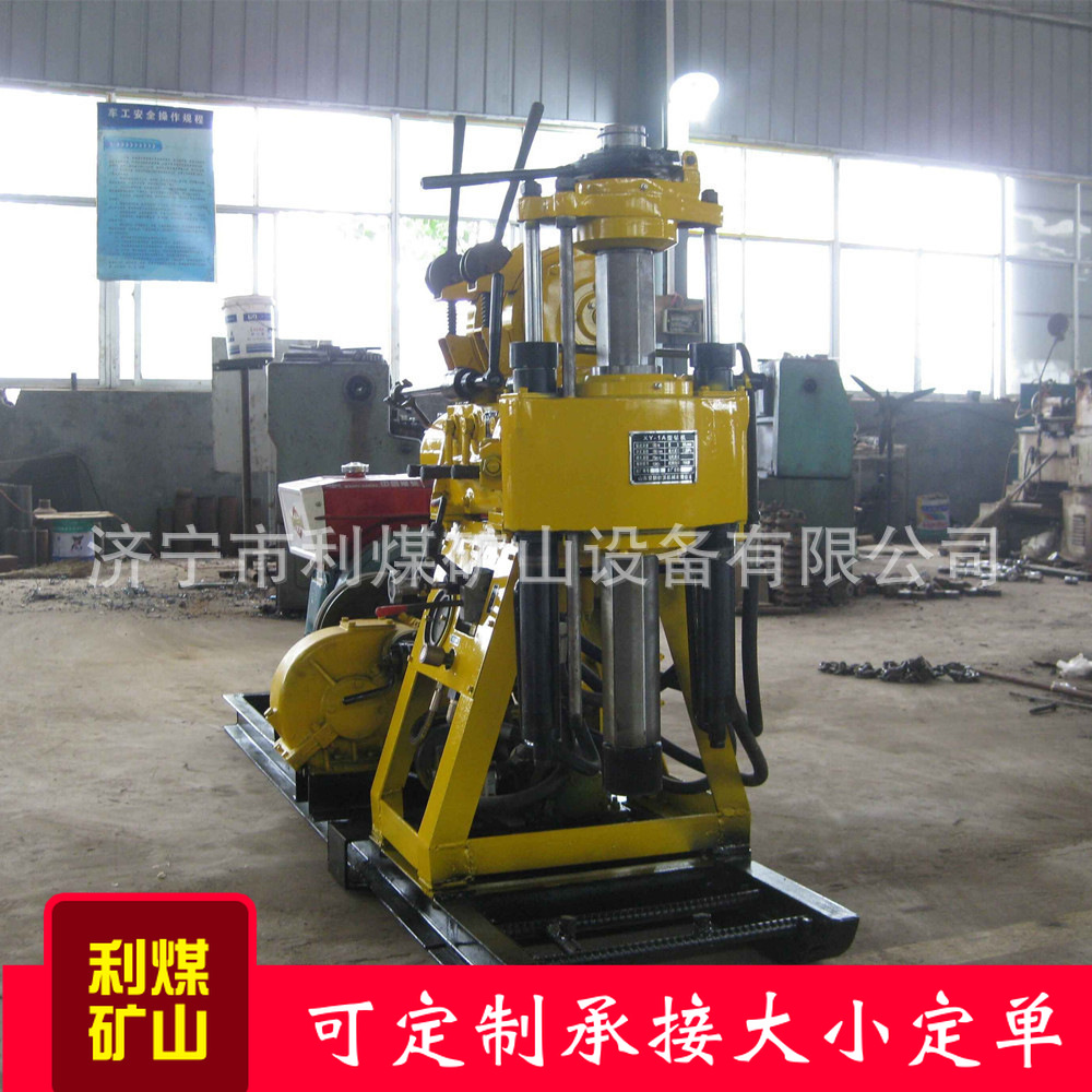 XY-200岩芯钻机 柴油/电动200米地质深勘探钻机 水井钻机