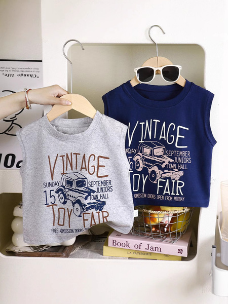 Children's cotton summer thin base body-friendly T-shirt for boys…
